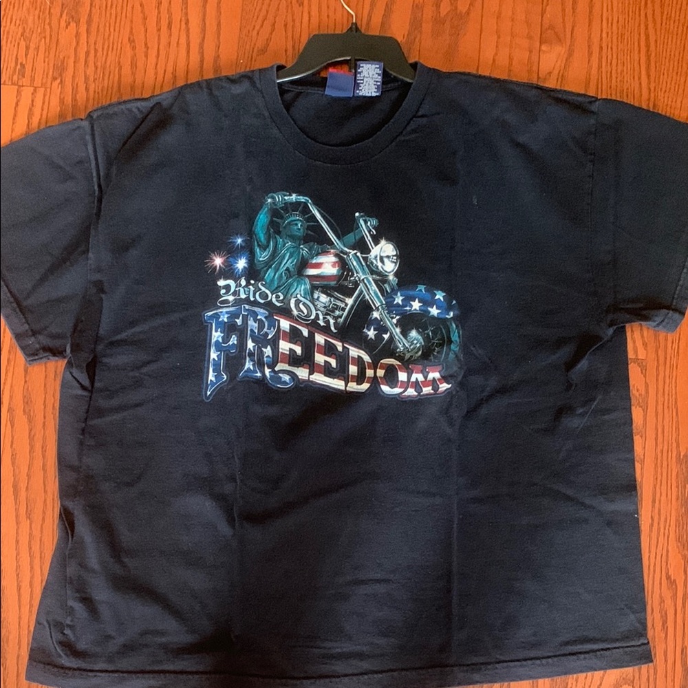 Freedom Ride T-Shirt - Black 3XL